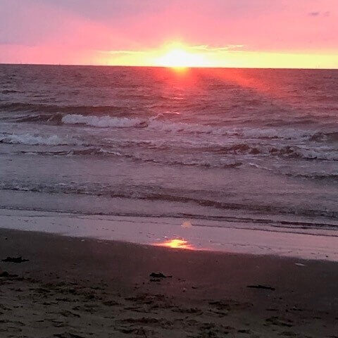 20241114 Foto ondergaande zon